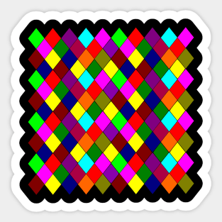 Colourful Pattern Sticker